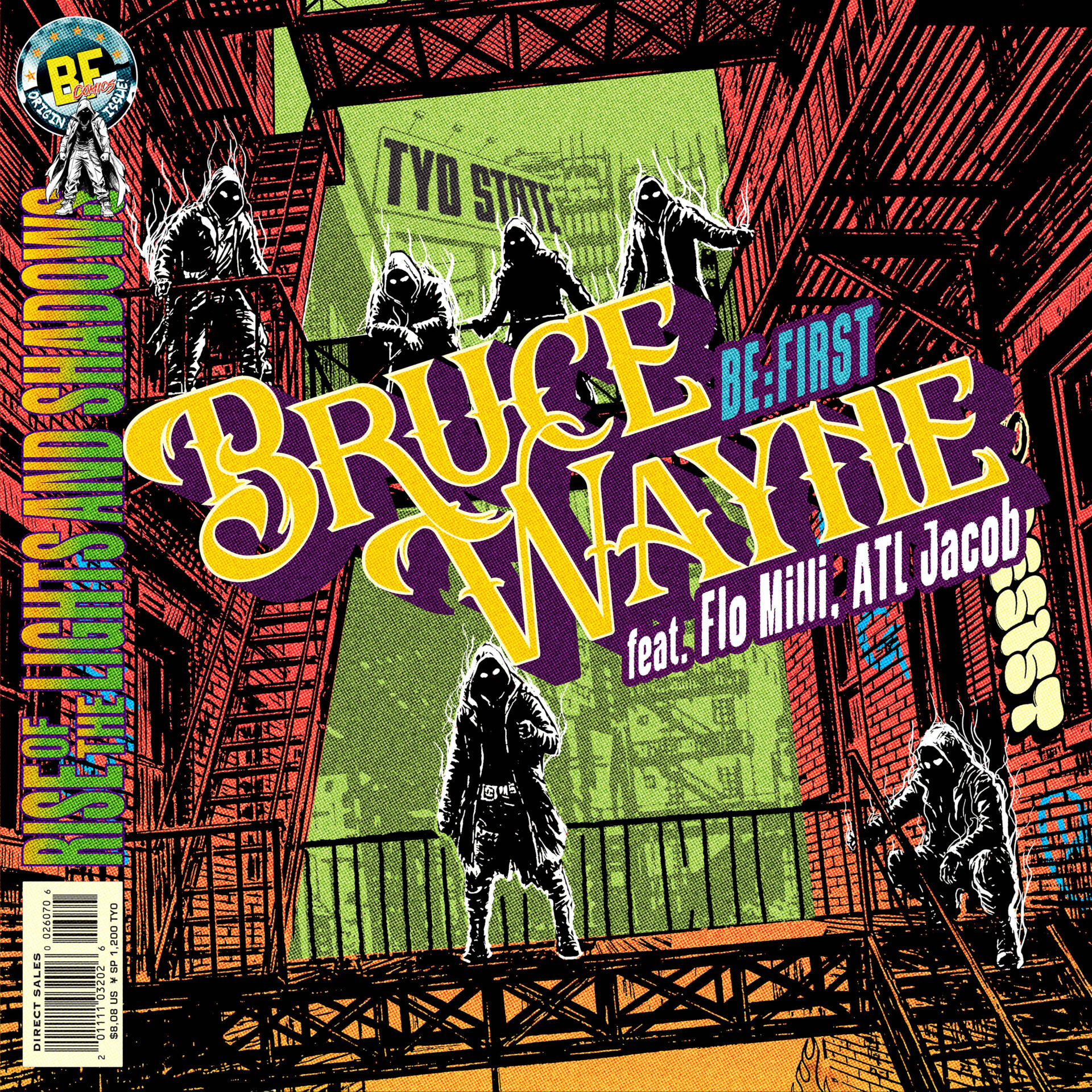 『BRUCE WAYNE feat. Flo Milli, ATL Jacob』ジャケット