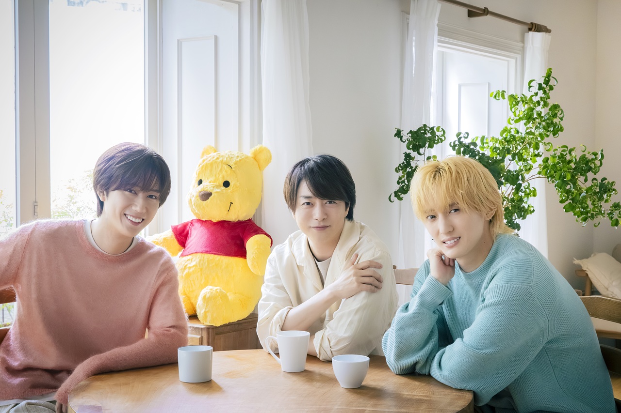 『くまのプーさん』100周年プロジェクト始動、櫻井翔×阿部亮平×川島如恵留がアンバサダーに就任｜ ©︎ 2026 Disney. Based on the "Winnie the Pooh" works by A.A. Milne and E.H. Shepard.