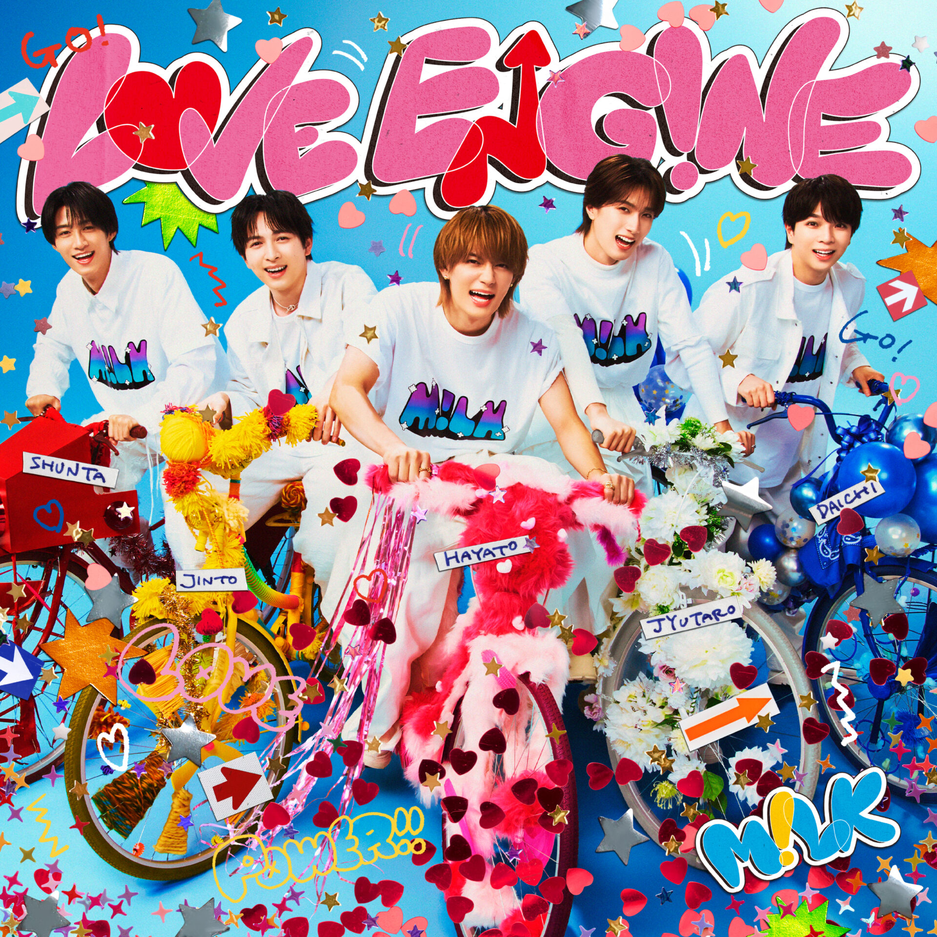 『LOVE ENG!NE』通常盤ジャケット
