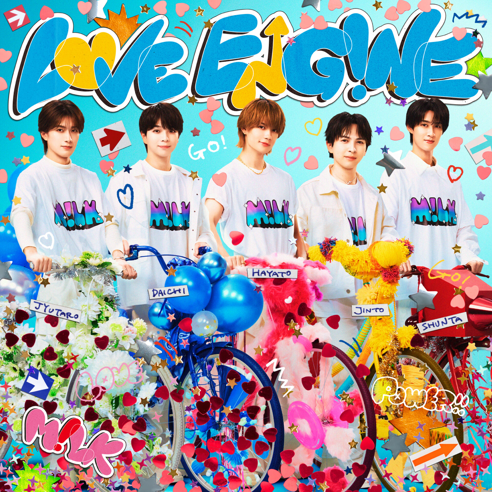 『LOVE ENG!NE』初回限定盤ジャケット