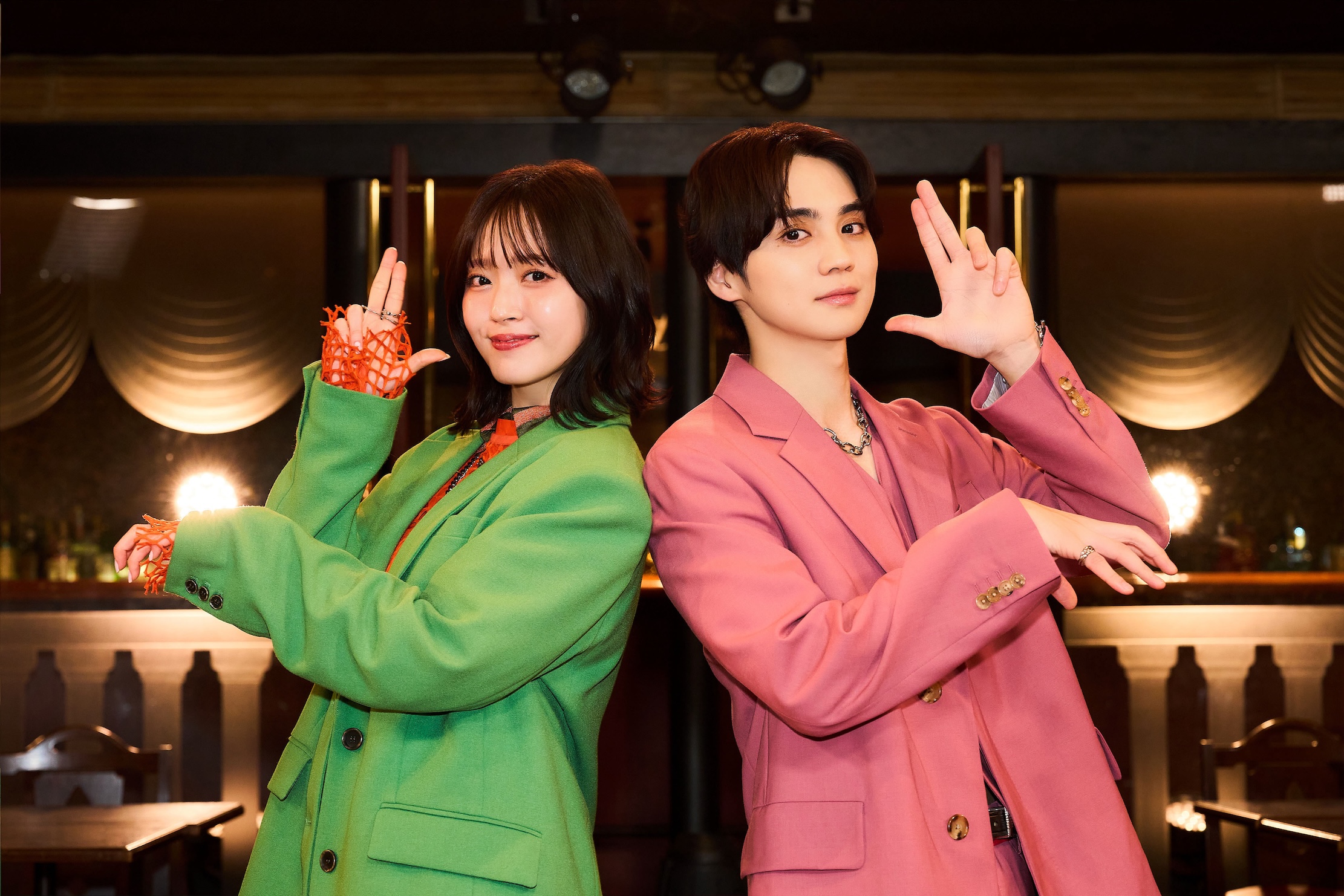 HOKUTO×鈴木愛理『昨夜は殺れたかも』主題歌が9月16日配信決定、MVオフショットも到着｜