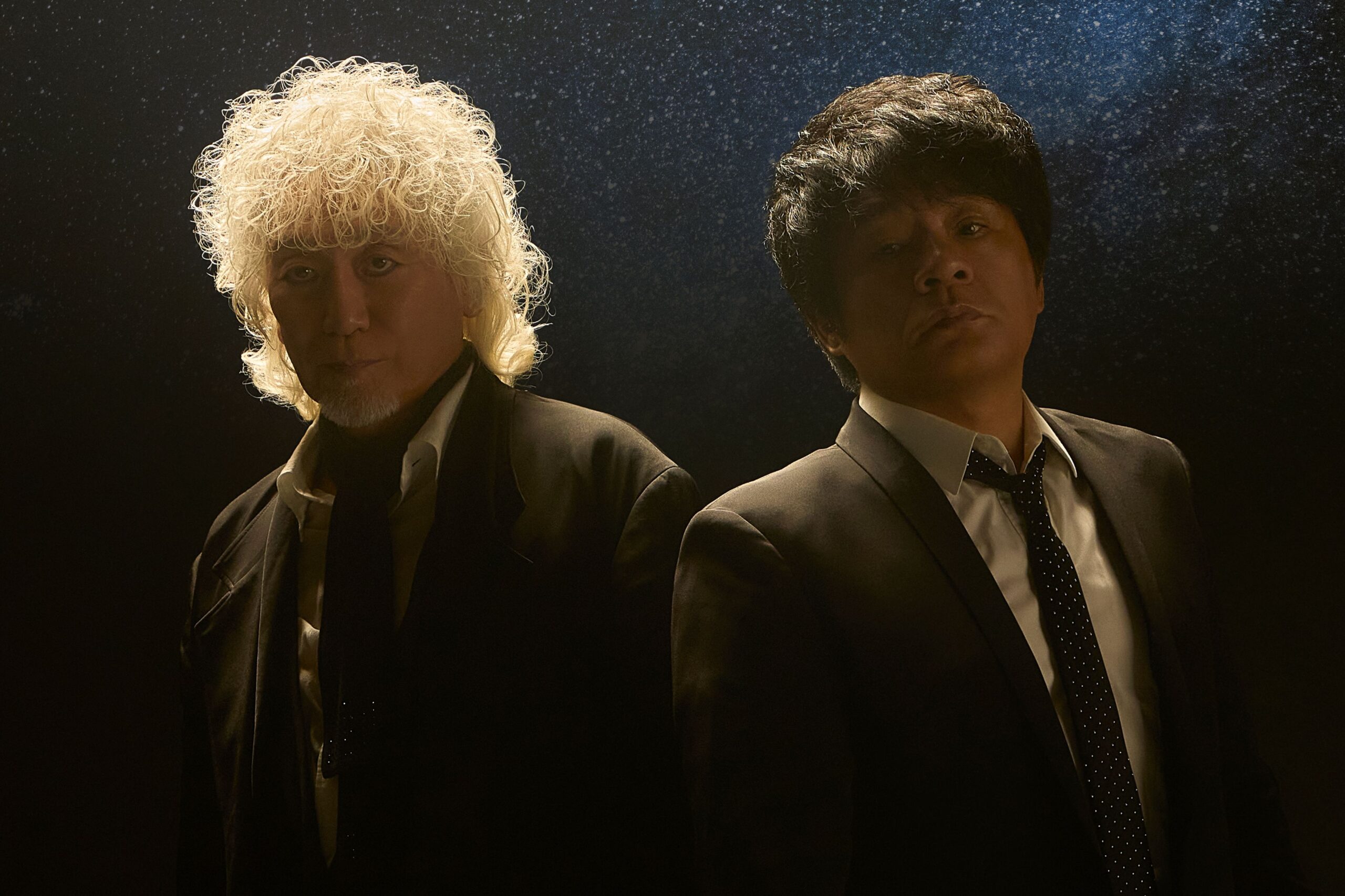 玉置浩二・ASKAコラボ曲「音銀河」9月16日発売決定、同じ時代の“戦友”同士で揺るぎない愛を歌う｜