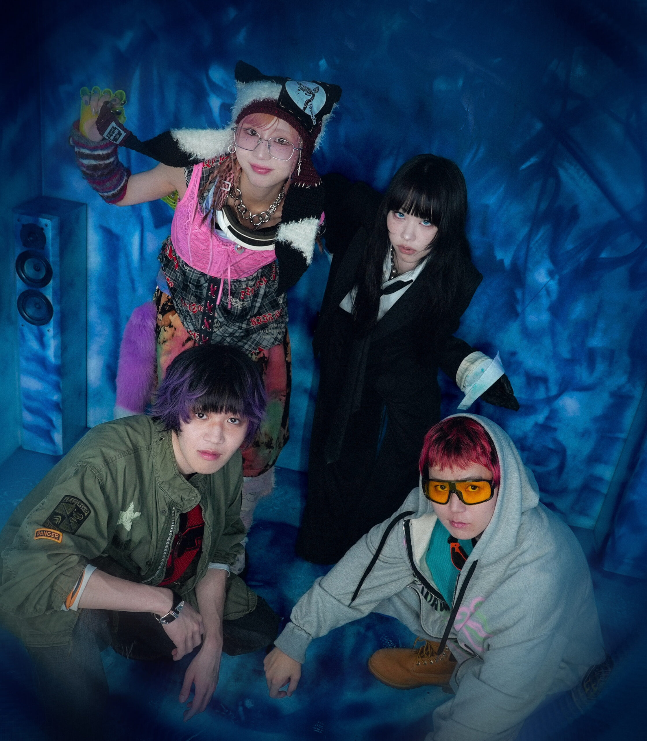 紫今×muqueのコラボ楽曲が9月23日配信決定、脱力感と毒っ気が交差するエレクトロチューン｜