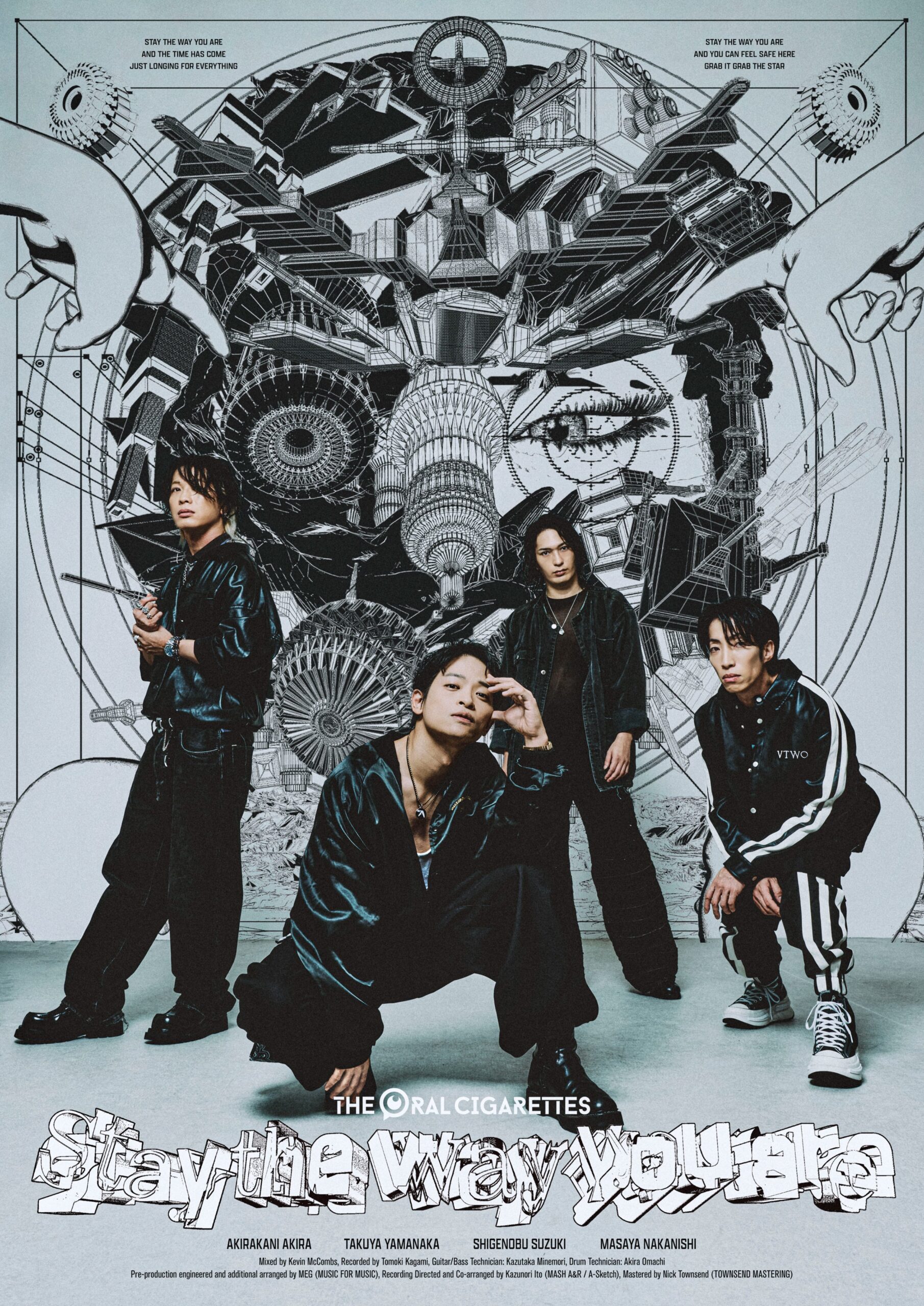 THE ORAL CIGARETTES、真骨頂のライブアンセム「Stay the way you are」9月16日配信｜