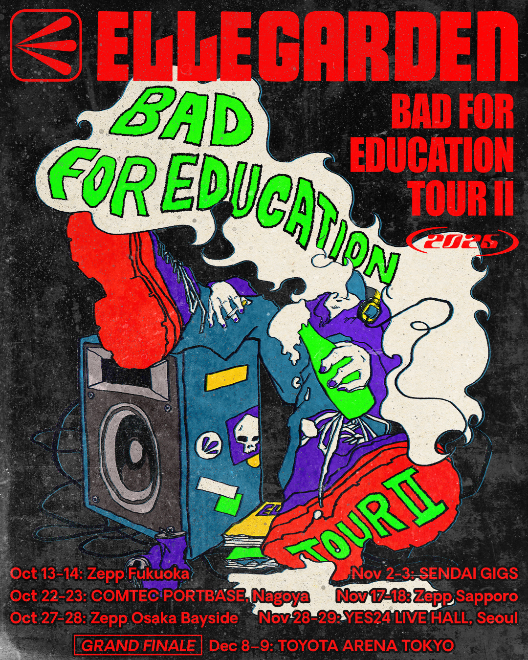 ELLEGARDEN「Bad For Education Tour II」